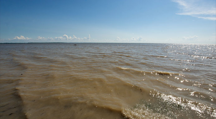 Lac saint-Pierre en après-midi