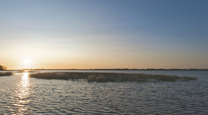 Eaux de la rive nord